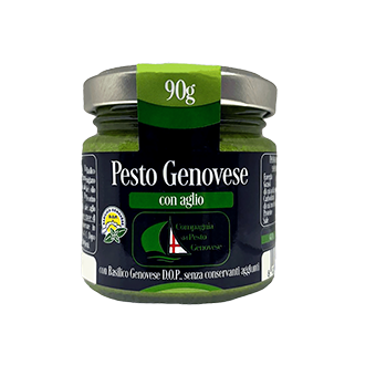 PESTO GENOVESE GR.90 "CONSORZIO PRODUTTORI PESTO GENOVESE" - Compagnia del Pesto Genovese