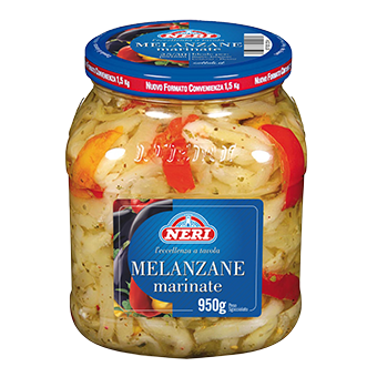 MELANZANE MARINATE KG.1,4 (NETTO GR.950) - 