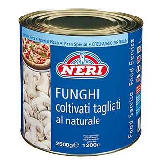 FUNGHI COLTIVATI TAGLIATI AL NATURALE KG.2,5 - 