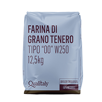 FARINA QUALITALY FARINA DI GRANO TENERO TIPO 00 W250 KG.12,5 - 