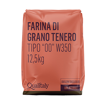 FARINA QUALITALY FARINA DI GRANO TENERO TIPO 00 W350 KG.12,5 - 