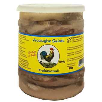 ACCIUGHE SALATE VASO KG.1 - 