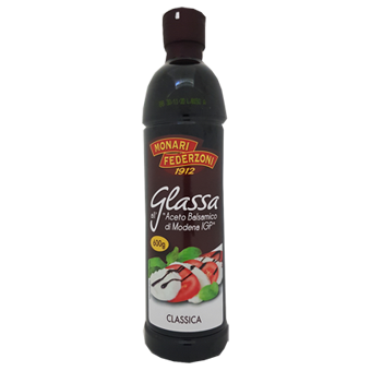 GLASSA ALL'ACETO BALSAMICO DI MODENA IGP GR.600 MONARI FEDER - 