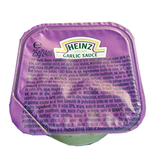 DIP GARLIC SAUCE (AGLIO) GR.25 (CF DA 100 PZ.) - 