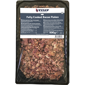 BACON FLAKES HEAVY COOKED GR.500 TULIP - 