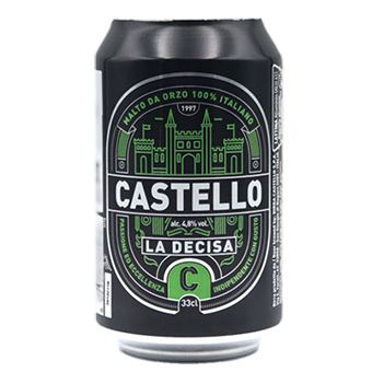 BIRRA CASTELLO LATTINA CL.33 (x24) - 