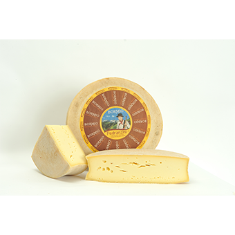 BORMIO 1/4 KG.2 C.A. (FORMAGGIO PASTA SEMIDURA - STAGIONATURA70/90 GIORNI) - Kometa Italia