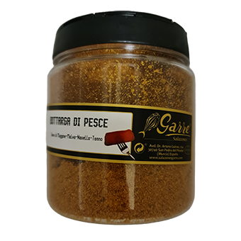 BOTTARGA PESCE MACINATA GR.300(MUGGINE TONNO MOLVA NASELLO) - 