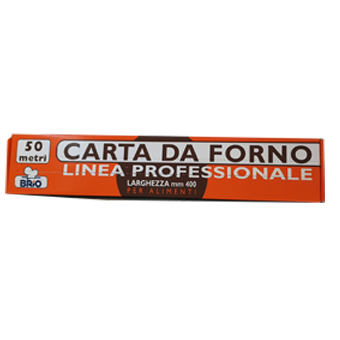 CARTA DA FORNO ROTOLO (LUNGHEZZA 50 MT. LARGHEZZA 400 MM.) - 