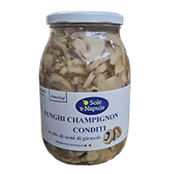 CHAMPIGNON GR.960 VASO VETRO TAGLIATI CON PEPERONCINO - 