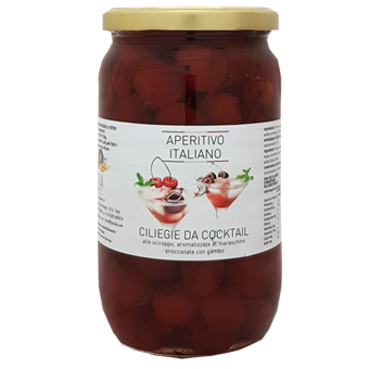 CILIEGIE MARASCHINO CON GAMBO GR.720 - 