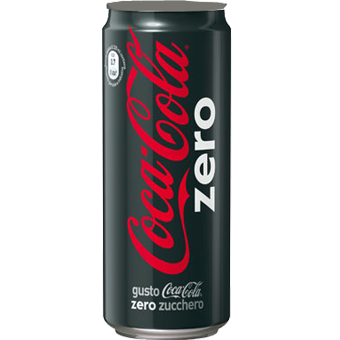 COCA COLA ZERO LATTINA CL.33(x24) - 