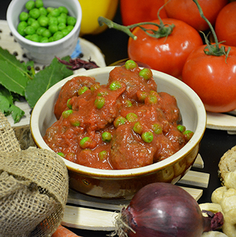 POLPETTE AL SUGO E PISELLI GR.250 - 