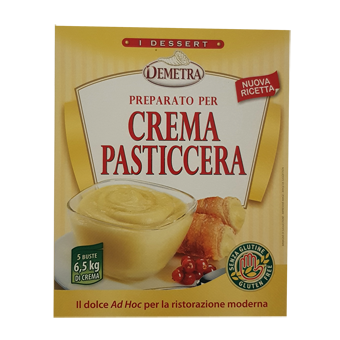 CREMA PASTICCERA KG.1,55 (5xGr.310) "DEMETRA" - Demetra