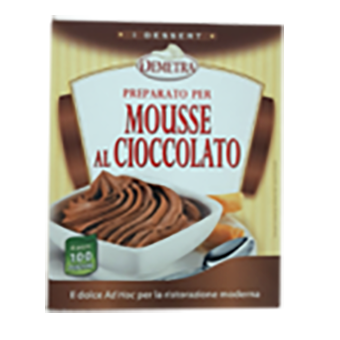 MOUSSE AL CIOCCOLATO ASTUCCIO (4xGr.440)   DEMETRA - 