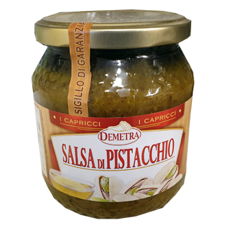 SALSA DI PISTACCHIO VASO ML.580 "DEMETRA" - Demetra