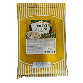 CARCIOFI FETTINE TRIFOLATE KG.1,7   DEMETRA - 