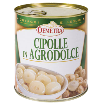 CIPOLLE IN AGRODOLCE GR.850 IN LATTA - Demetra