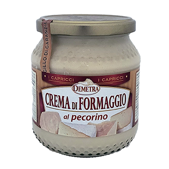 CREMA DI FORMAGGIO AL PECORINO ML.580 "DEMETRA" - Demetra