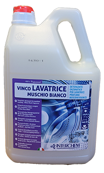 DETERSIVO LAVATRICE VINCO KG.5 LIQUIDO MUSCHIO BIANCO - 