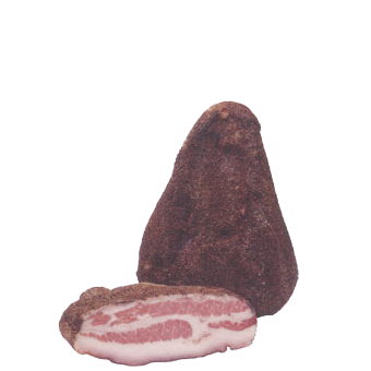 GUANCIALE STAGIONATO AL PEPE KG.1 - 