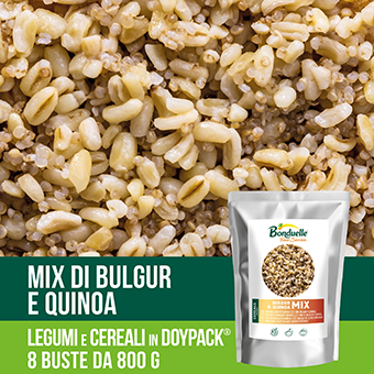 MIX DI QUINOA E BULGUR BONDUELLE AMBIENT GR.800 DOYPACK - Bonduelle