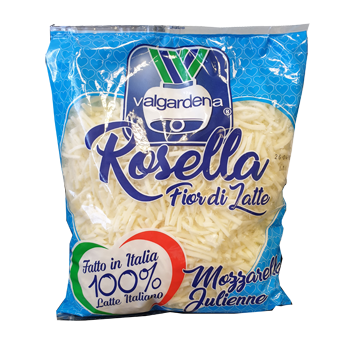 MOZZARELLA JULIENNE 100% LATTEITALIANO VALGARDENA KG.1,5 - 