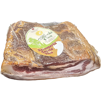 PANCETTA AFFUMICATA CRUDA KG.2 - 