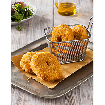 PANKO CHICKEN DONUTS CHEDDAR E BACON KG.2 - 