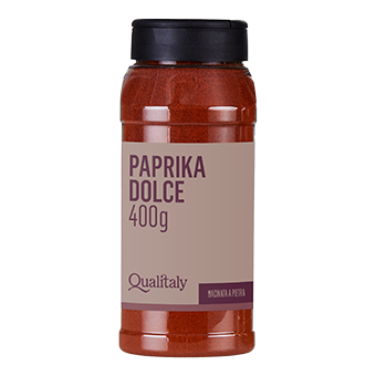 SPEZIE: PAPRIKA DOLCE 120 VASOQUALITALY GR.400 - 