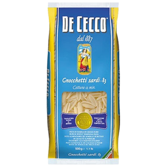 PASTA "DE CECCO" GNOCCHETTI SARDI KG.1 - 