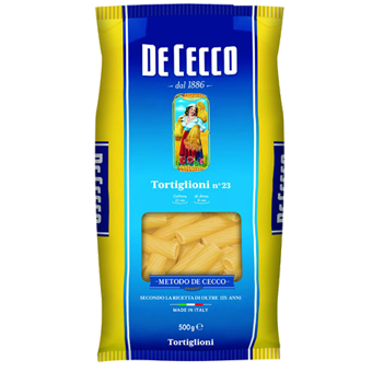 PASTA "DE CECCO" TORTIGLIONI K.1 - 