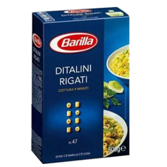 PASTA "BARILLA" DITALINI RIGATI GR.500 - 