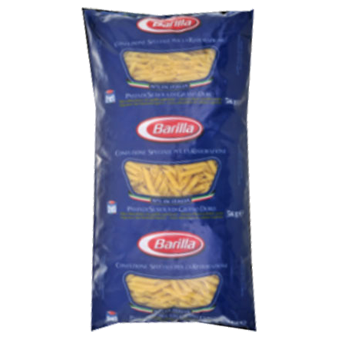 PASTA "BARILLA" MEZZE PENNE RIGATE KG.5 - 