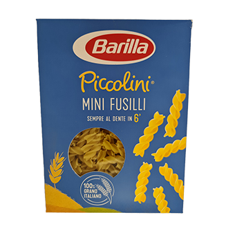 PASTA BARILLA MINI FUSILLI GR.500 (x15) - 