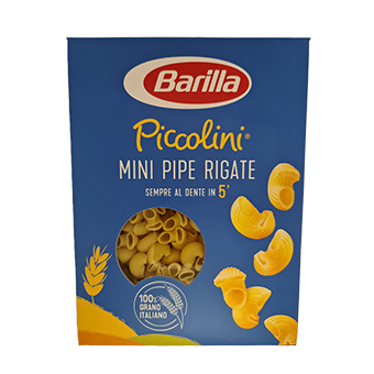 PASTA BARILLA MINI PIPE GR.500 (x18) - 