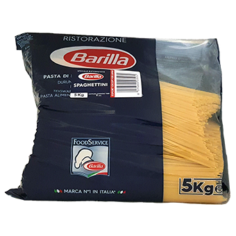 PASTA "BARILLA" SPAGHETTINI KG.5 - 