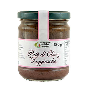 PATE OLIVE TAGGIASCHE GR.180 "COMPAGNIA DEL PESTO" - Compagnia del Pesto Genovese