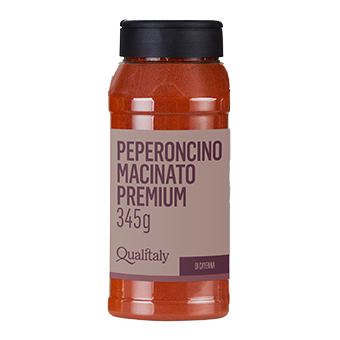 SPEZIE: PEPERONCINO MACINATO  VASO QUALITALY GR.345 - 