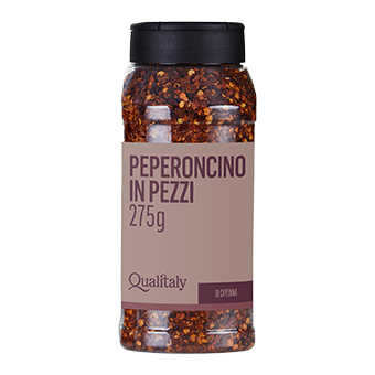 SPEZIE: PEPERONCINO PEZZI VASO QUALITALY GR.275 - 