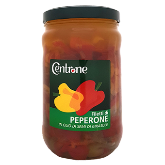 PEPERONI FILETTI OLIO KG.1,55 - 