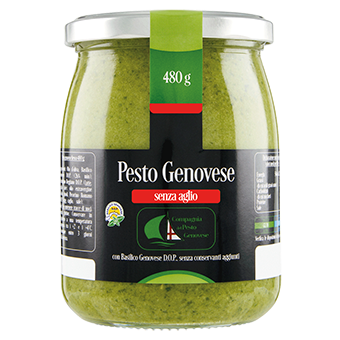 Pesto Genovese Gr.120 senza aglio - Compagnia del Pesto Genovese