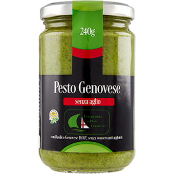 PESTO ARTIGIANALE GR.240 SENZA AGLIO - 