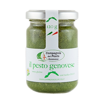 PESTO GENOVESE GR.120 LUNGA CONSERVAZIONE - Compagnia del Pesto Genovese