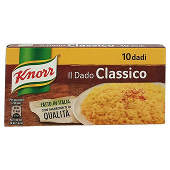 DADI KNORR CLASSICO (10 DADI) GR.100 CUBETTI - 