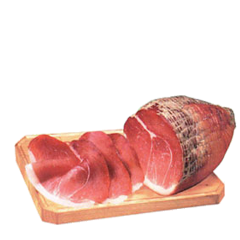 PROSCIUTTO CRUDO "CERRETO FIOCCO" INTERO CULATELLO CON COTENNA KG.3 - 