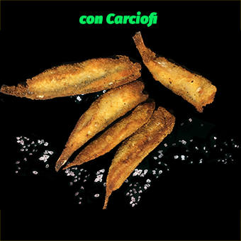ACCIUGA RIPIENA AI CARCIOFI KG1 (PASQUACCIUGA) (CUOCERE 3 MIN) - 