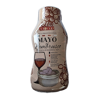 MAYO AL VINO LAMBRUSCO GR.360 TOPFOOD SQUEEZY - 