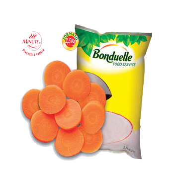 CAROTE A RONDELLE MINUTE PRECOTTE BONDUELLE KG.2,5 - Bonduelle