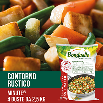 CONTORNO RUSTICO MINUTE BONDUELLE KG.2,5 - Bonduelle